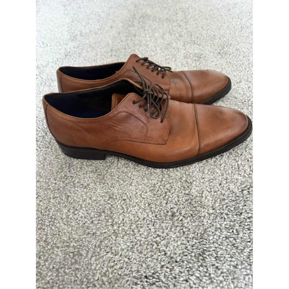 Cole Haan Modern Essentials Cap Toe Oxford C34138 British Tan Men’s 10.5